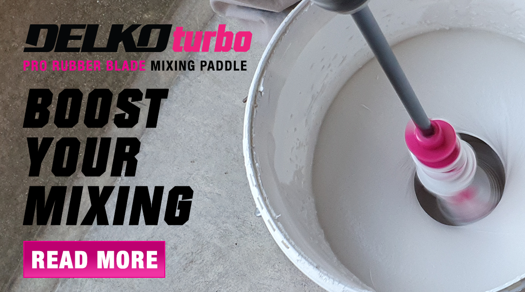 DELKO® Turbo drywall mixer - boost your mixing