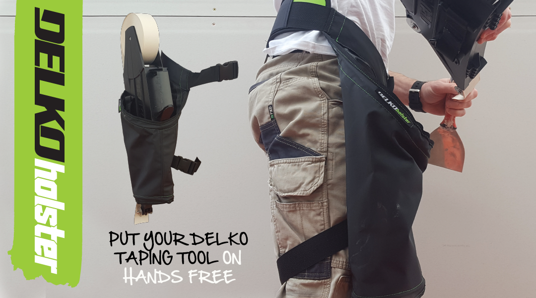 DELKO® Holster - put your DELKO® drywall taper on hands free